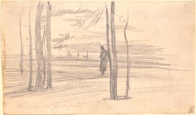 Kilátás Drezdára alkotó: Caspar David Friedrich