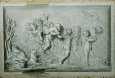 Kinderbacchanal alkotó: Caspar Franz Sambach