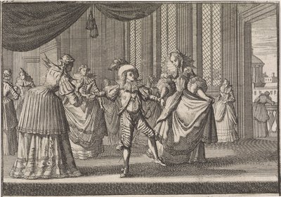 IV. Fülöp király legidősebb fia, Baltazar Karel oktatása, 1642 alkotó: Caspar Luyken (attributed to)