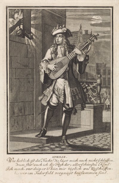 Április alkotó: Caspar Luyken