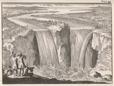 Niagara-vízesés alkotó: Caspar Luyken