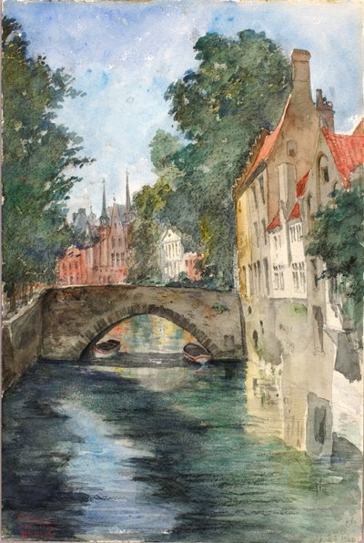 A csatornán, Brugge alkotó: Cass Gilbert