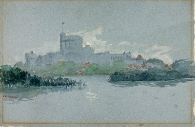 Windsori kastély, Anglia, 1905. alkotó: Cass Gilbert