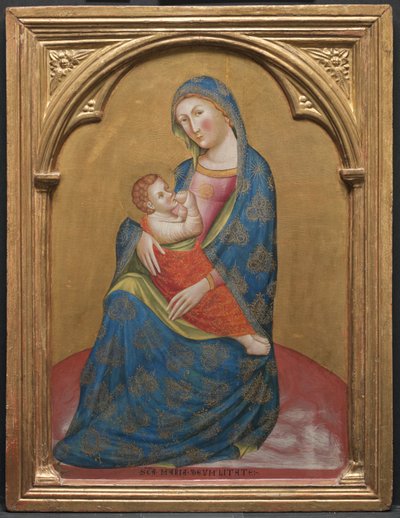 Az alázat Madonnája alkotó: Catarino Veneziano