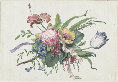 Virág elrendezés alkotó: Catharina Wilhelmina Schweickhardt