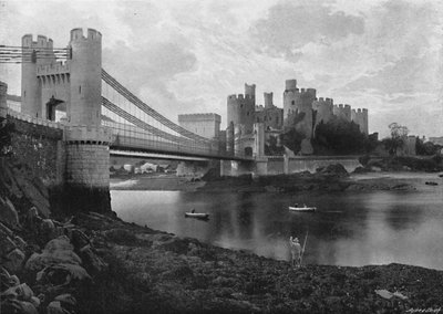 Conway kastély és hidak, 1896 alkotó: Catherall and Pritchard