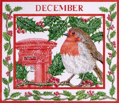 december (wc papíron) alkotó: Catherine Bradbury