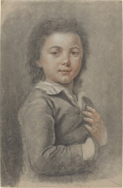 Egy fiatal fiú portréja alkotó: Catherine Lusurier