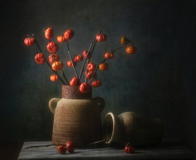 Őszi tökök csendélet alkotó: Catherine Wang