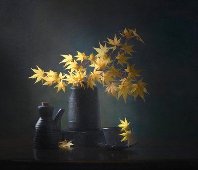 Arany juhar csendélet alkotó: Catherine Wang
