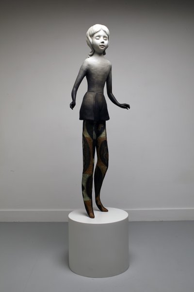 Twinkle, 2014 (olajfesték bronzra, festett bronz talapzattal) alkotó: Cathie Pilkington