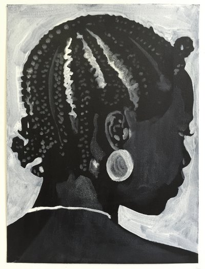 Belladonna: Koroba, 2014 (olaj és akril, papír) alkotó: Cathy Lomax