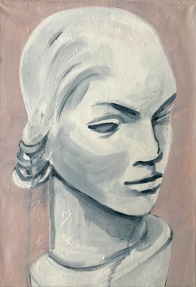 Valentina, 2017 (olaj, vászon) alkotó: Cathy Lomax