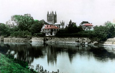 Herefordi katedrális, 1926. alkotó: Cavenders Ltd