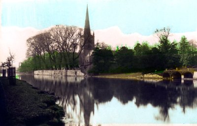 Holy Trinity Church, Stratford-upon-Avon, Warwickshire, 1926. alkotó: Cavenders Ltd