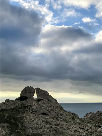 Tájkép - Ég és tenger, 2019 (fotó) alkotó: Cécile Jamet