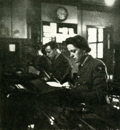 On Signals Duty, c1943. alkotó: Cecil Beaton