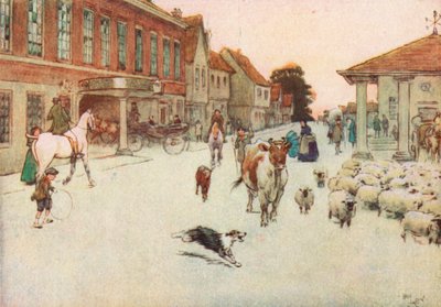 Ahogy a Nap lement. . . Megálltunk a piactéren található Principal Hotelben alkotó: Cecil Charles Windsor Aldin