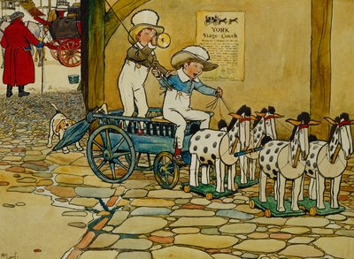 Chips Off The Old Block; A York színpadi edző, alkotó: Cecil Charles Windsor Aldin
