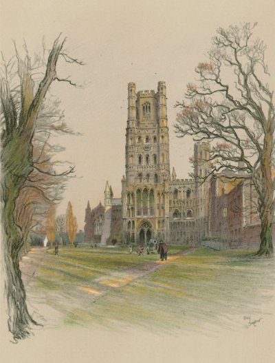 Ely katedrális alkotó: Cecil Charles Windsor Aldin