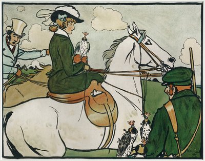 Régi angol sportok és játékok: Hawking alkotó: Cecil Charles Windsor Aldin