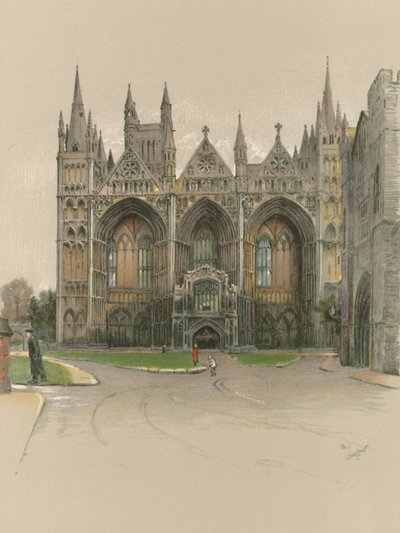 Peterborough katedrális alkotó: Cecil Charles Windsor Aldin