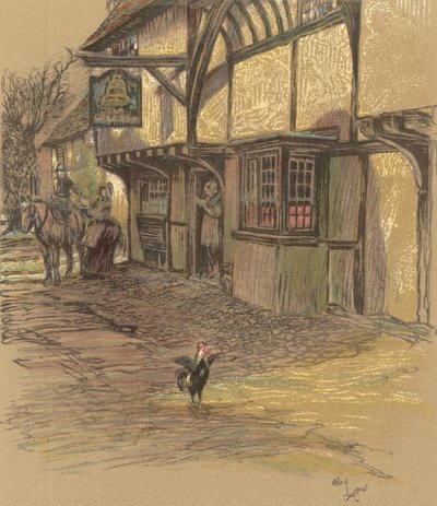 The Bell Inn, Waltham St Lawrence alkotó: Cecil Charles Windsor Aldin