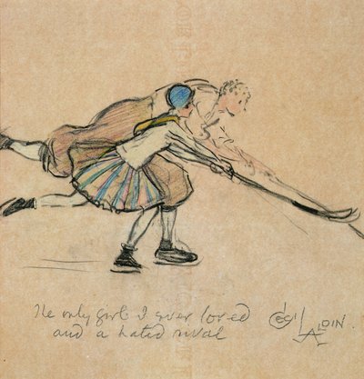 Az egyetlen lány, akit valaha szerettem, és egy gyűlölt rivális (színes zsírkréta papíron) alkotó: Cecil Charles Windsor Aldin