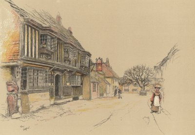 A Star Inn, Alfriston alkotó: Cecil Charles Windsor Aldin