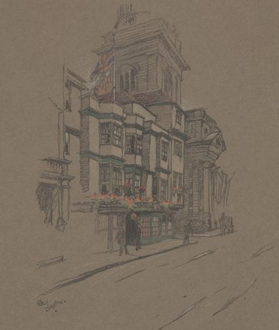Cím nélkül (kézzel színezett litó) alkotó: Cecil Charles Windsor Aldin