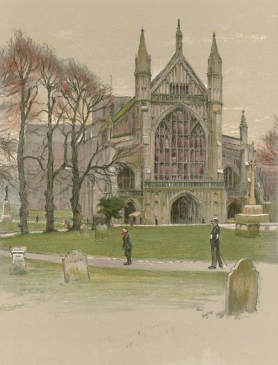 Winchester katedrális alkotó: Cecil Charles Windsor Aldin