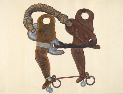 Cowboy Hackamore bitje alkotó: Cecil Smith