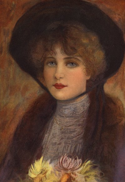 Ősz (színes litográfia) alkotó: Cecil Watson Quinnell