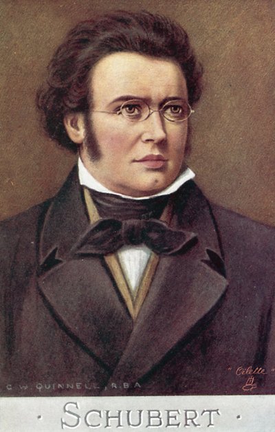 Franz Schubert alkotó: Cecil Watson Quinnell