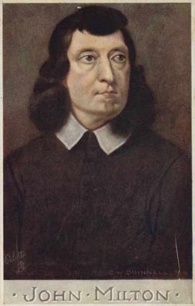 John Milton (1608-1674), angol költő alkotó: Cecil Watson Quinnell