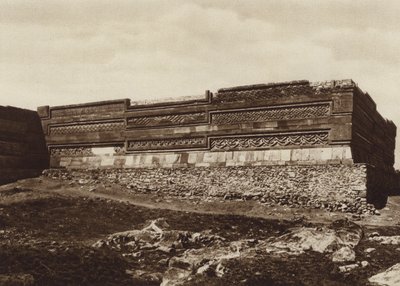 Mexikó: Mitla romjai, Oaxaca állam (f/w fotó) alkotó: Cecile Seler Sachs