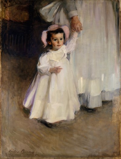 Ernesta (Gyermek ápolónővel), 1894 alkotó: Cecilia Beaux