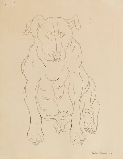 Nancy Morris bikakutyája alkotó: Cedric Morris