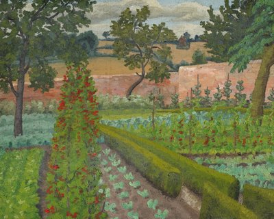 Háborús kert (olaj, vászon) alkotó: Cedric Morris