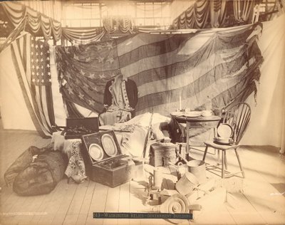 Washingtoni emlékek – kormányépület alkotó: Centennial Photographic Co.