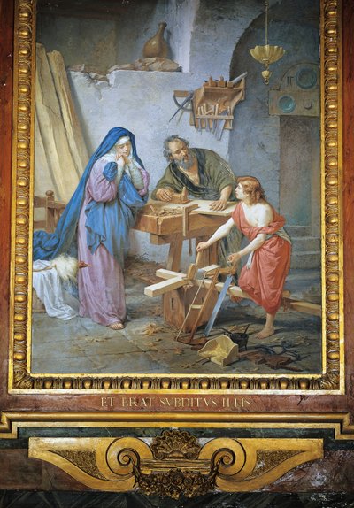 Názáreti Szent Család alkotó: Cesare Mariani