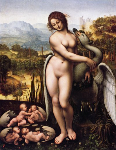 Léda és a hattyú alkotó: Cesare da Sesto