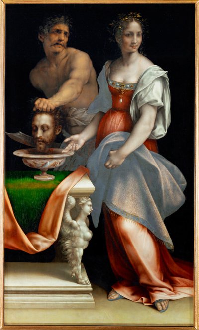 Salome a Keresztelő fejével ... alkotó: Cesare da Sesto