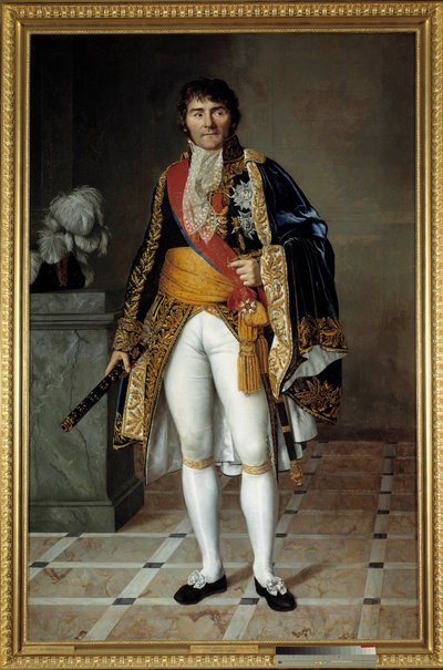Ganzkörperporträt von Marschall François Joseph Lefebvre (1755-1820), Herzog von Danzig, Marschall des Kaiserreichs von Cesarine  Davin