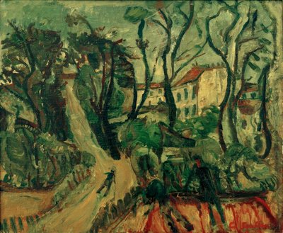 Ch. Soutine, táj házakkal alkotó: Chaim Soutine