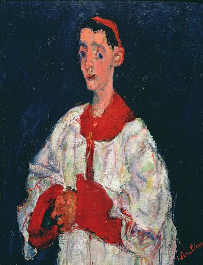 Kórusfiú, 1928 alkotó: Chaim Soutine
