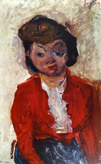 Angol nő, 1922, Chaïm Soutine (1893–1943). alkotó: Chaim Soutine