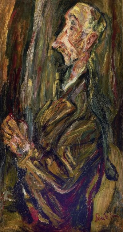 EMBER IMÁBAN - HUSZADIK SZÁZAD - FRANCIA EXPRESSZIONIZMUS alkotó: Chaim Soutine