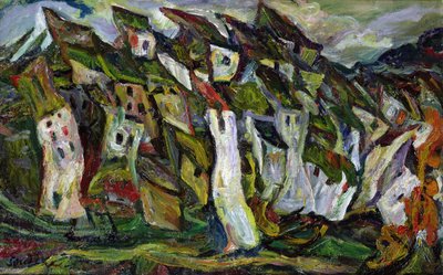 Házak, 1919-22 alkotó: Chaim Soutine