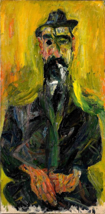 A kalapos ember, 1919 körül. alkotó: Chaim Soutine